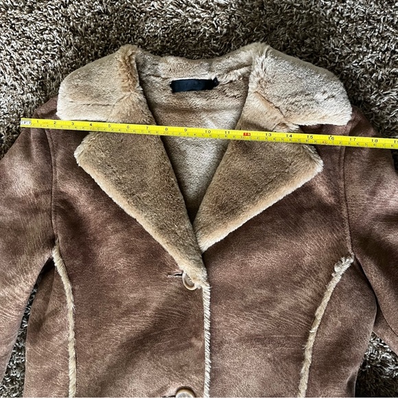 Vintage Full Length Faux Fur Coat - Picture 13 of 15